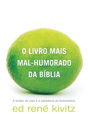 cover image of O livro mais mal-humorado da Bíblia
